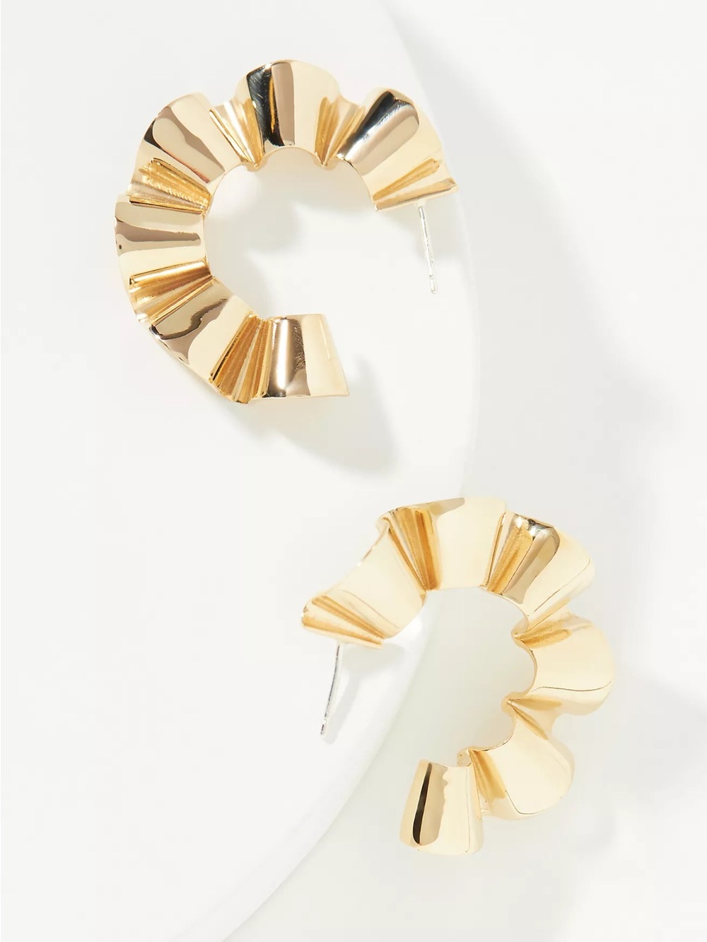New Anthropologie x EACH Jewels Lily Hoop Earrings